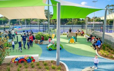 Waitara Park inclusive playspace